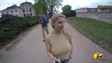Amateur nude in public