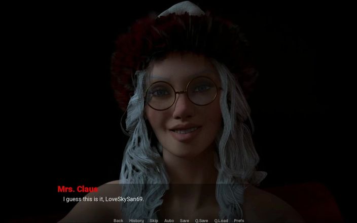 LoveSkySan69Real: Pryč z domova část 58 Velká prsa paní Claus od Loveskysan69