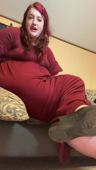 BellaBlast: Boşalmana izin veriyorum - sandalet içinde ayağını sallayarak geri sayım