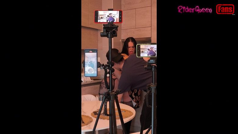 Riderqueen: Video for Fans - Stepson Visits Stepmother in the Kitchen