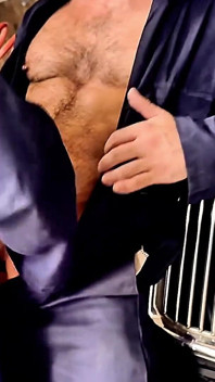 Mechanic Zak Gives Beau a Full Bareback Workshop Workover