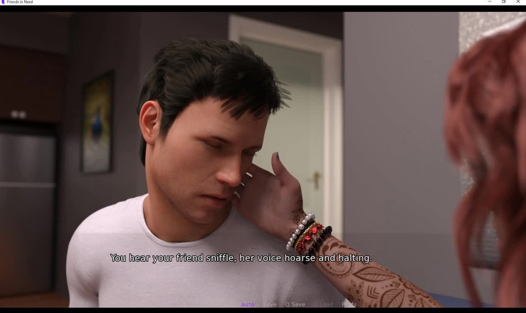 EroticKrisso: जरूरत में दोस्त - सेक्सी काले बाल वाली जुनूनी सेक्स