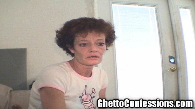 Ghetto Confessions: Depressed Granny Cock Sucking Pro British Slag Ghetto Blowjob Whore...