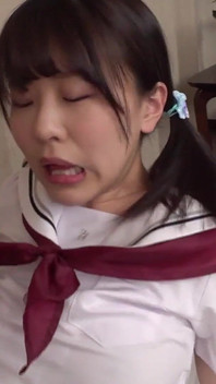 Pure and Innocent, Black Hair, School Girl Outfit, Beautiful Girl, Creampie -6
