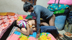 Indian Hijraji: Entrambi i fratellastro insieme hanno scopato il culo di Pooja