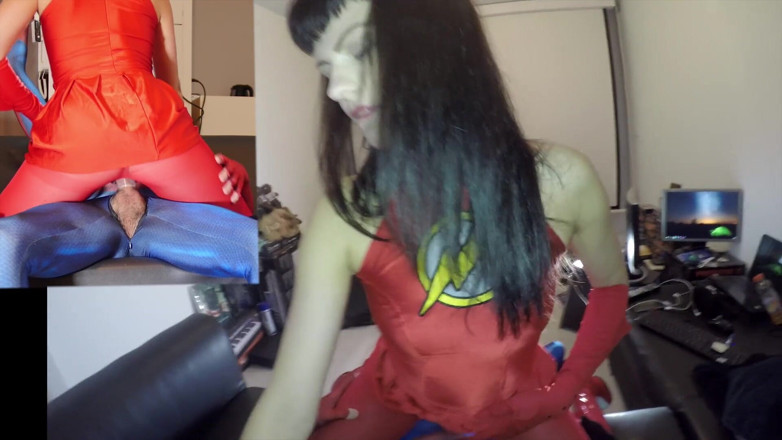 Nylon Xtreme: Sonya Durganova flashgirl in 2 layers of nylon pantyhose