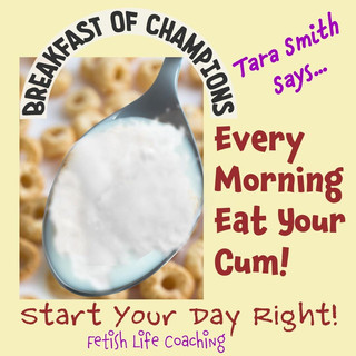 Dirty Words Erotic Audio by Tara Smith: Audio Only - Gooners Ruined Breakfast of Champs! CEI Ruined Orgasm