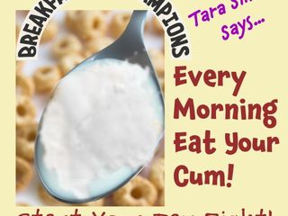 Dirty Words Erotic Audio by Tara Smith: Audio Only - Gooners Ruined Breakfast of Champs! CEI Ruined Orgasm