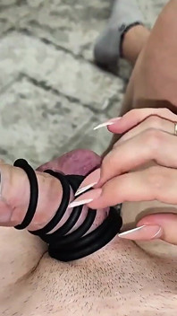 The Tied and Tired Dick Cums Hurtfully