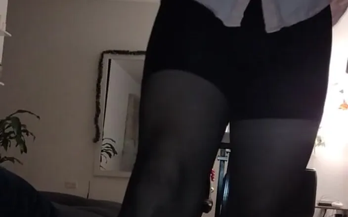 Tomas Styl: Latino Exercises in Nylon Pantyhose