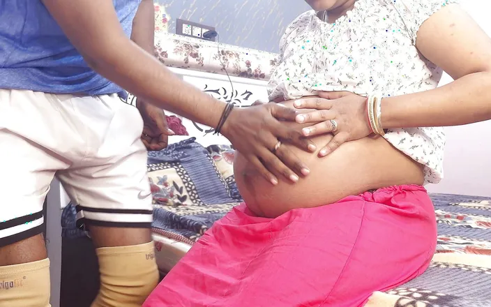 pinki_cute: Young Pregnent Pinki Bhabhi Gives Juicy Blowjob and Devar Cum...