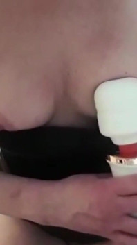 Kissa i byxor när få enorm orgasm