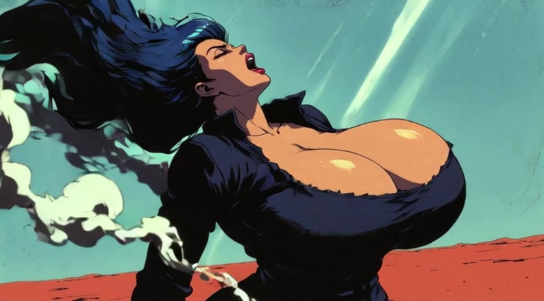 Huge Boobs: Ai огромные сиськи, аниме и мультяшные горячие клипы