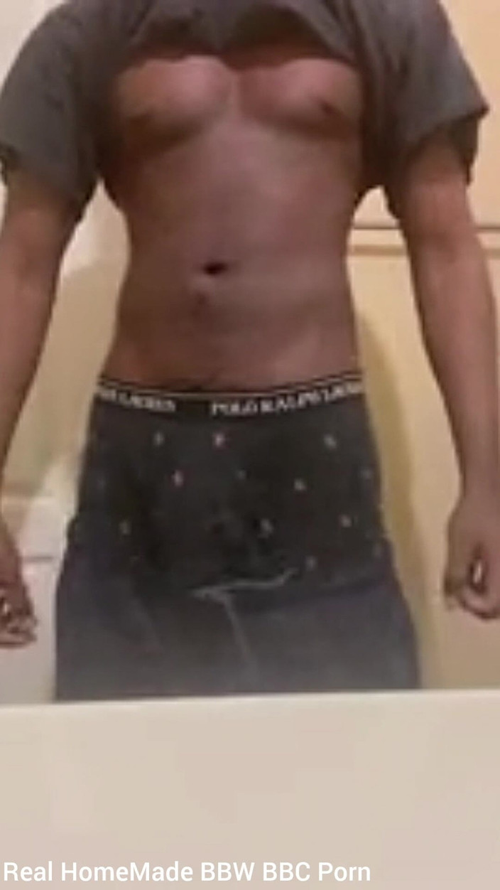 Big black cock BBCee: Swinging kencing mengusap zakar hitam besar saya