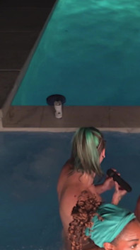 Hot Tub Live Interracial Orgy