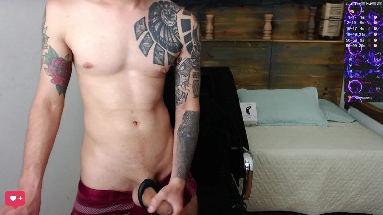 Anthony_Mercer_01: Acest băiat și Frumos se masturbează pentru camera video Anthony Mer