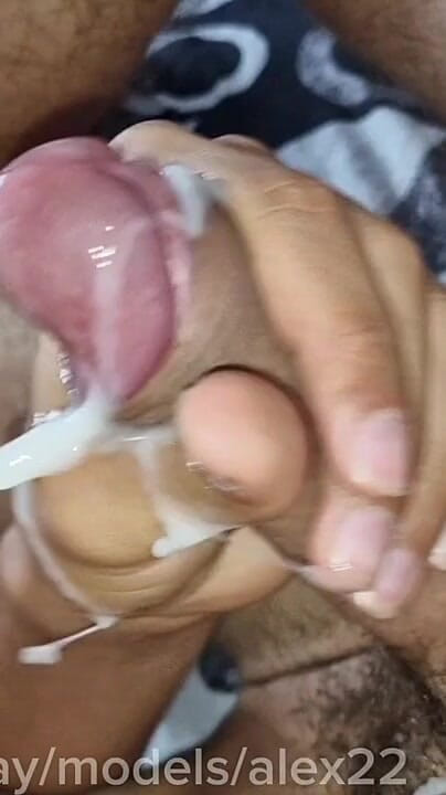 Incredibly a Lot of Sperm. Hard Fuck Femboy Without Condoms on the Sperm (Alex Gay)