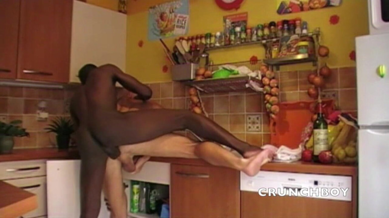 Jess Royan XXX: Fucked by xxl ebony plumber in my kitchen