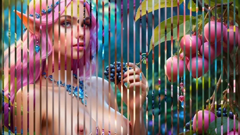Ai porn video – Beautiful Elf Girls with Cherry