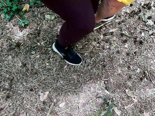 Bouncy Tits Action: Mendaki bertelanjang atas - tampar tetek - pancutan mani