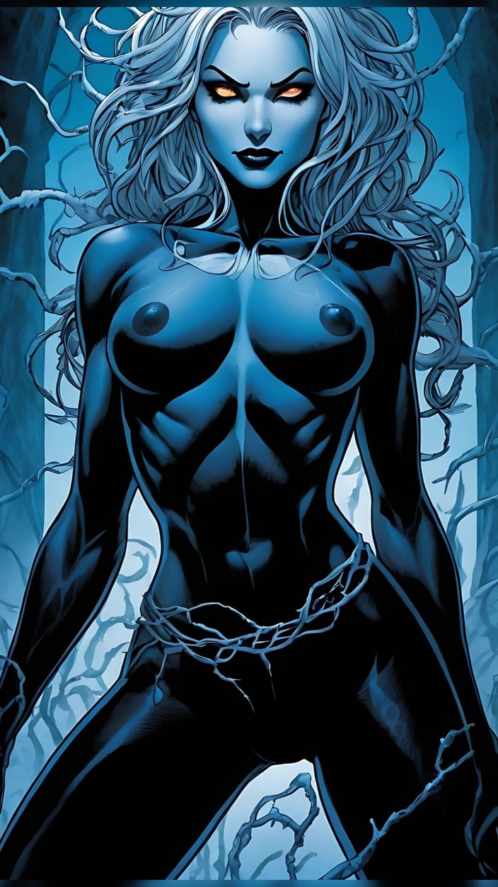 LustRender: Slideshow Bayangan Telanjang Chill Dark Frost