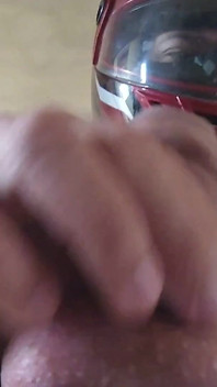 Motorcyclist Has a Huge, Monstrous Penis Crown.