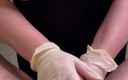 Maria Kane: Honění v bílé rukavici s obrovským výstřikem