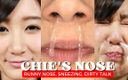 Japan Fetish Fusion: Näsa observation och runny näsa dildo handjob av Lewd Beauty,...