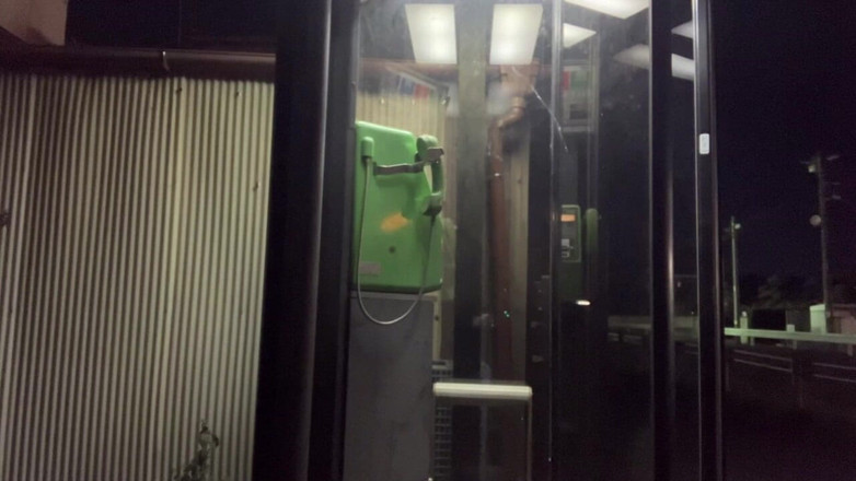 megu2002: 夜间电话亭和自动售货机的自学No39暴露