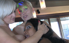 Laureen pink & friends: Špinavé kundičky milují kundičku!