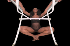 Ebony VR solos virtual reality adult films: Janitors Fantasy Sv. 5 - Ebony Wc POV a Prd [převládáno]