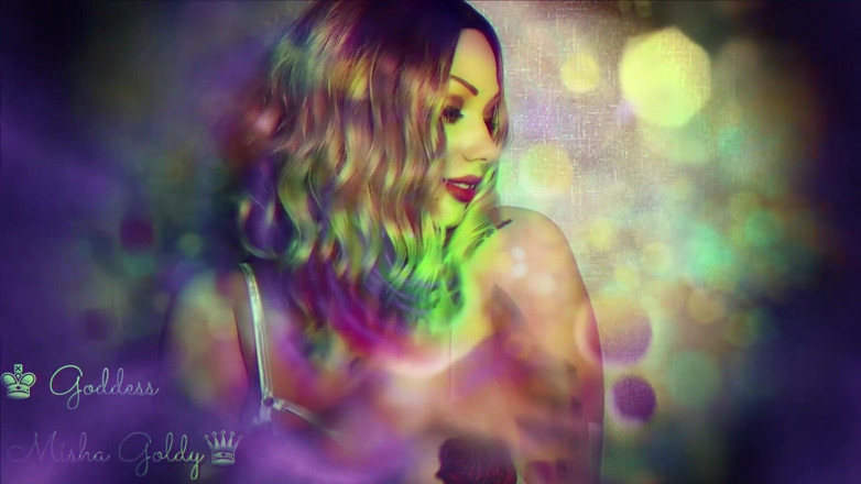 Goddess Misha Goldy: Inget fitta knull! Bara en stark ASMR hjärnknull!
