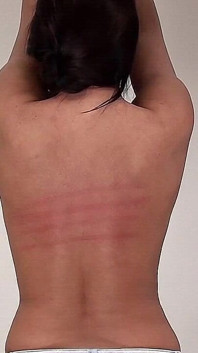 Kari1 Spanking Machine - Bare Back Whipping