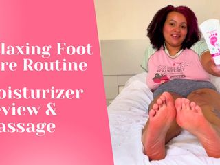 Cutiepiie Chubby: Cutiepiiecurvy - Relaxing Foot Massage & Moisturizer Review
