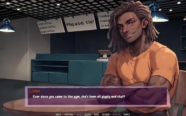 Dirty GamesXxX: 野心的阴影：大黑邋遢多汁的深喉口交被女仆在更衣室里口交 - 第6集