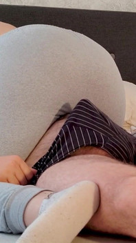 I Feed My Stepson in Law with My Big Natural Tits to Let Him Jerk off