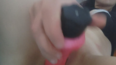 Miriam Lukacova: Un grande dildo rosa nella mia figa