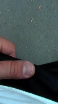 Pretty Blonde does perfect blowjob with stranger's huge cock