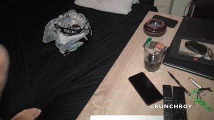 My first time with a boy: Romantik scopata cruda da un ragazzo etero sexy con un...