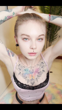 Look into those eyes when you`ll be cumming down my throat 