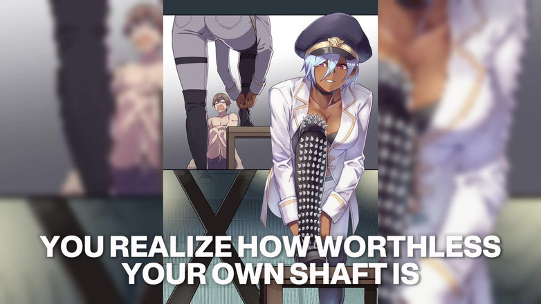 Angular Dominique: 내 마누라의 새로운 장난감 : 큰 및 구강 서비스에 작은 Sissy 페깅을 밀어