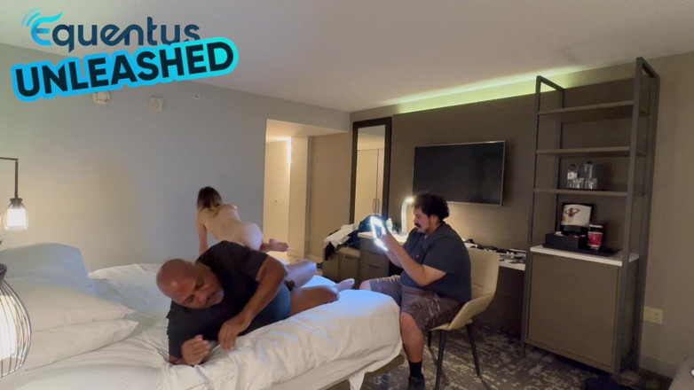 Melia Avelin World: În culise - Bts de sex cu Melia Avelin și Mrflourish Scena 1