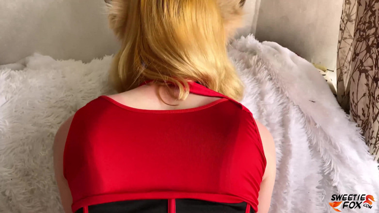 Sweetie Fox: Stepsister deepthroat and had anal sex after costume party - creampie