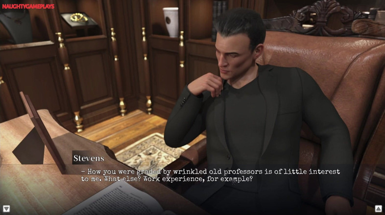 Naughty gameplays: Ahlak sınırları (bölüm 01) - roman oyunları