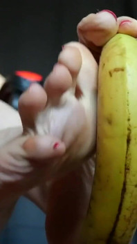 Mushed by My Bare Feet Like This Banana