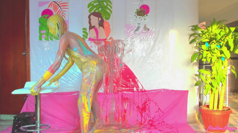 MartinaMagni: Wam!! Disastro di melma con un grembiule