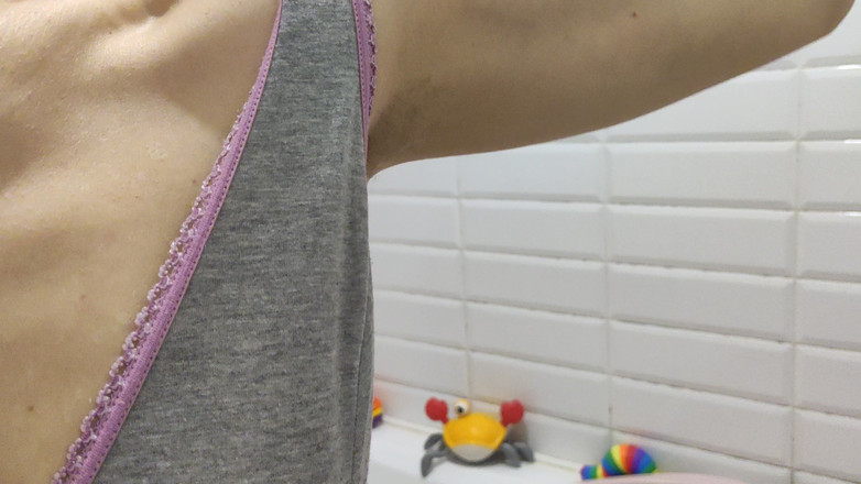 Risky Hairy Couple: Büyük kadının kasları esneme