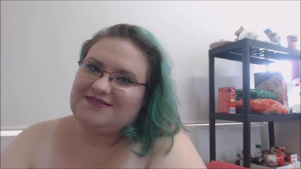LaLaDelilah: BBW fetish gioco con la pancia