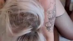 Big Black Cock Fucked Blonde Wife