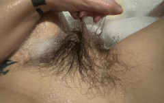 Cuteblonde666: ホットヘアリーブッシュスーパーロングヘアのホットバス